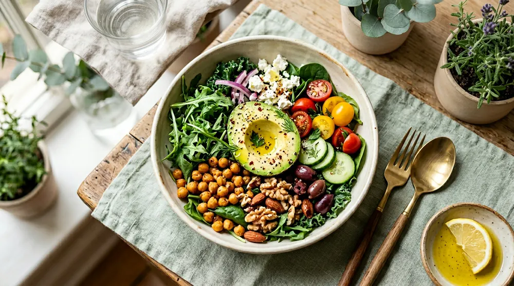 Alimentação equilibrada e plano nutricional personalizado